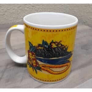Vintage 2002 Island Heritage Hilo Hattie O'ahu Hawaii Coffee Mug